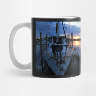 Effie and the setting sun Mug